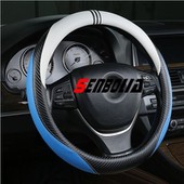 Stretch Breathable Car Steering Wheel Cover