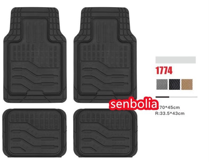 PVC Universal Car Mats 5 PCS / SET PVC Universal Car Mats 5 PCS / SET