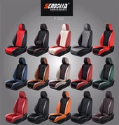 Nappa Leather Inclusive Car Seat Cushions Fashion