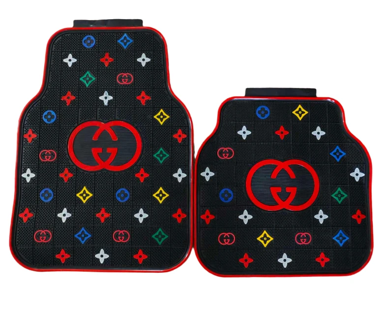 Racing-style GM Car Floor Mat