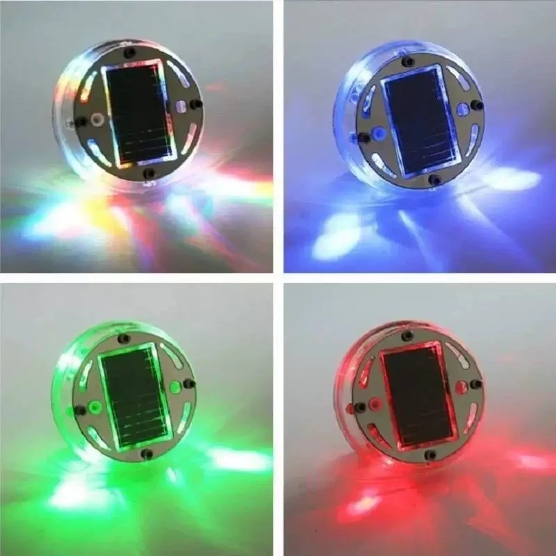 Solar-powered Car Hub Lights