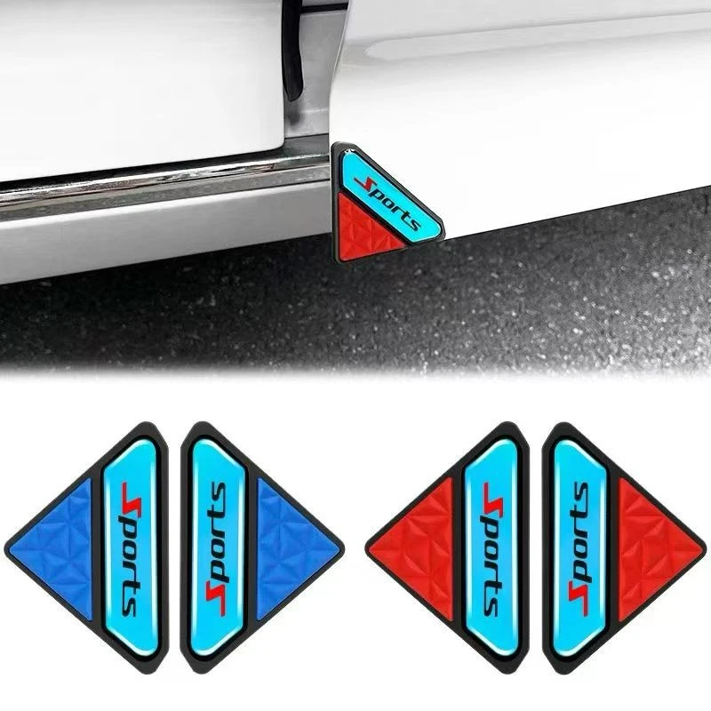 Sports Three-point Vehicle Door Impact Protection Strip