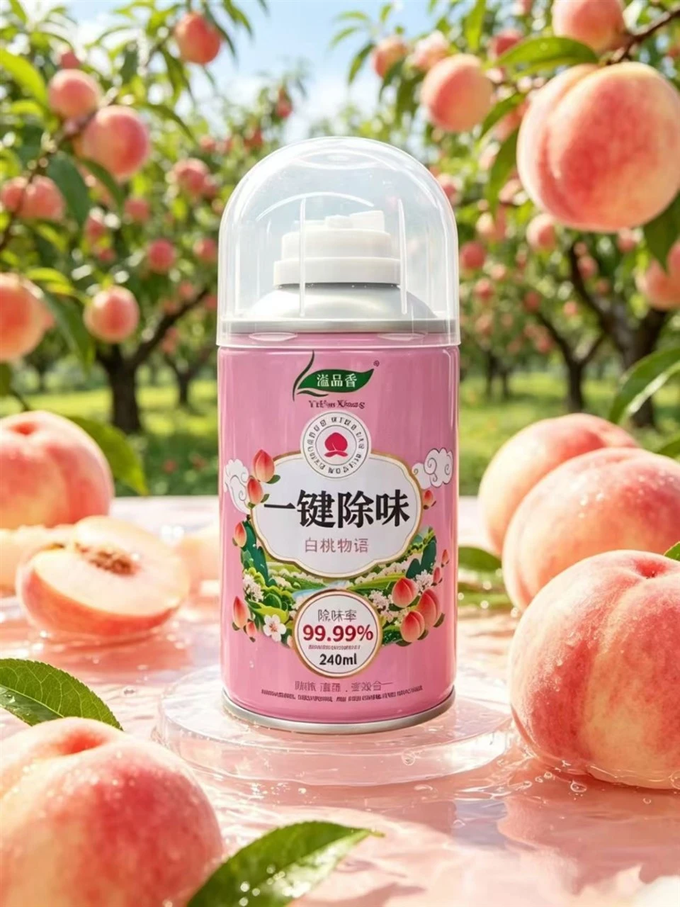 One-click Odor Removal Vehicle-mounted Atomized Fragrance Spray