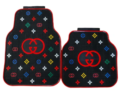 Racing-style GM Car Floor Mat