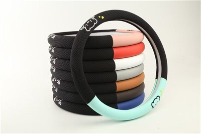 Iced Silk Cartoon Steering Wheel Cover